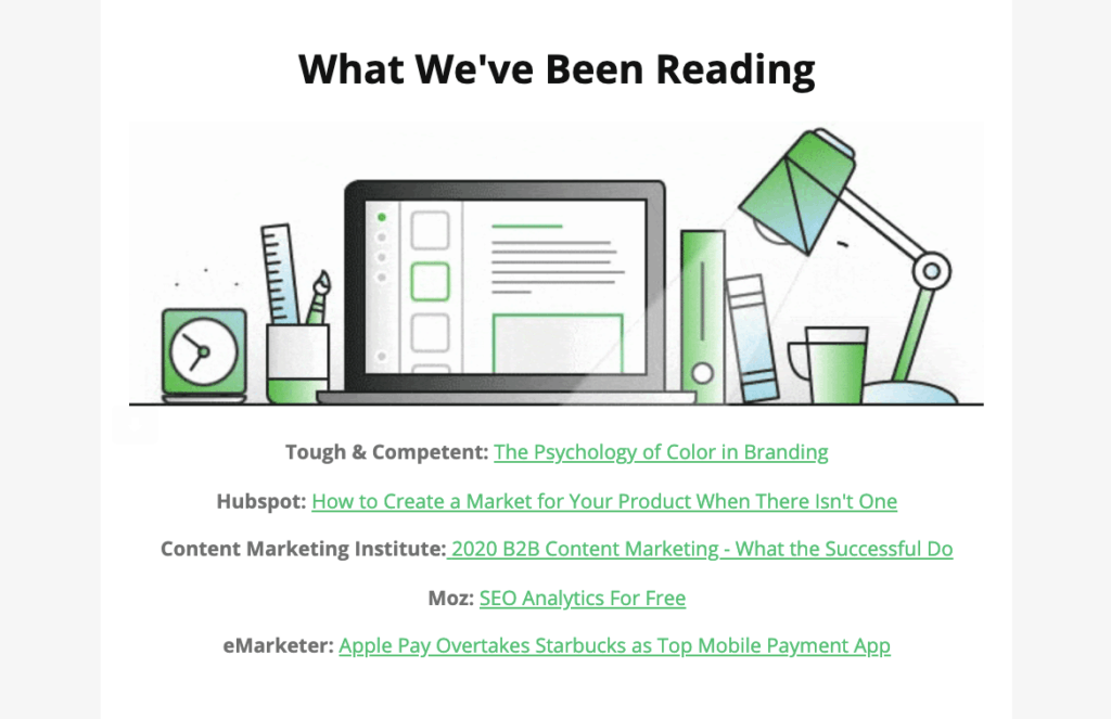 content curation for professional services marketing
